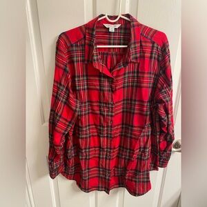 Old Navy Flannel Tartan Button Down